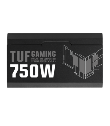 ASUS TUF Gaming 750W Gold unidad de fuente de alimentación 20+4 pin ATX ATX Negro