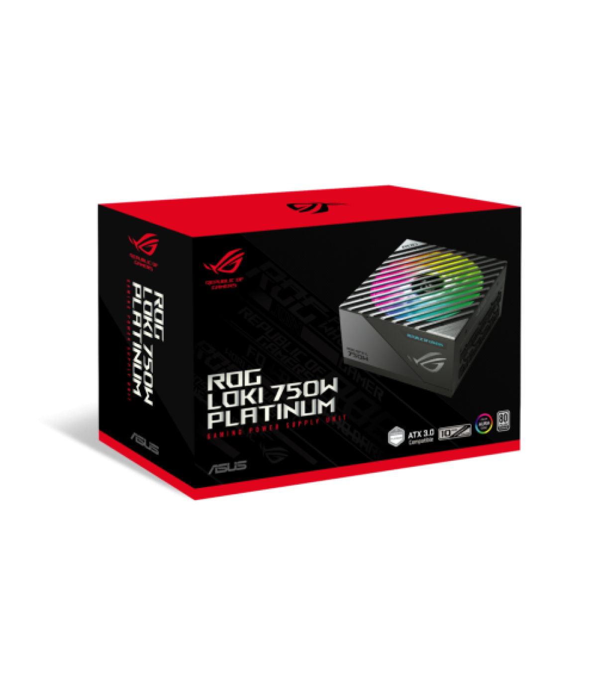 ASUS ROG Loki SFX-L 750W Platinum unidad de fuente de alimentación 20+4 pin ATX Negro, Plata