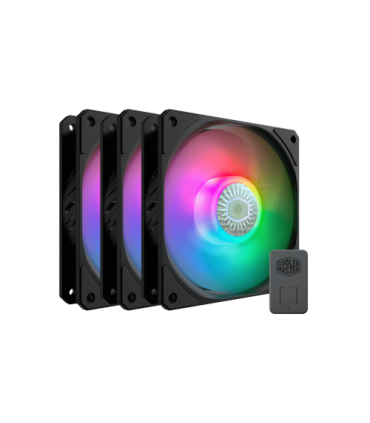 Cooler Master SickleFlow 120 ARGB Carcasa del ordenador Ventilador 12 cm Negro 3 pieza(s
