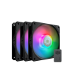 Cooler Master SickleFlow 120 ARGB Carcasa del ordenador Ventilador 12 cm Negro 3 pieza(s)