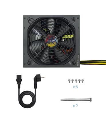 TooQ TQAPOLO-650SP unidad de fuente de alimentación 650 W 20+4 pin ATX ATX Negro