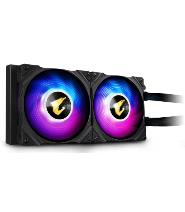 Gigabyte AORUS WATERFORCE 240 Procesador All-in-one liquid cooler 12 cm Negro