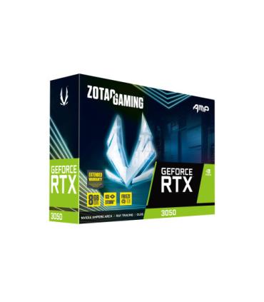 VGA ZOTAC RTX RTX 3050 AMP,NV,RTX3050,GDDR6,8GB,128BIT,HDMI+3DP,ICESTORM 2.0,2 VENTILADORES (ZT-A30500F-10M