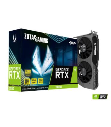VGA ZOTAC RTX RTX 3050 AMP,NV,RTX3050,GDDR6,8GB,128BIT,HDMI+3DP,ICESTORM 2.0,2 VENTILADORES (ZT-A30500F-10M