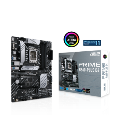 ASUS PRIME B660-PLUS D4 Intel B660 LGA 1700 ATX
