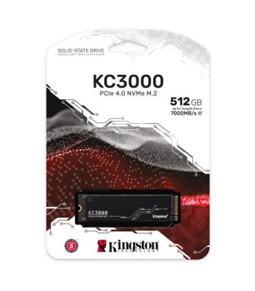 Kingston Technology KC3000 M.2 512 GB PCI Express 4.0 3D TLC NVMe