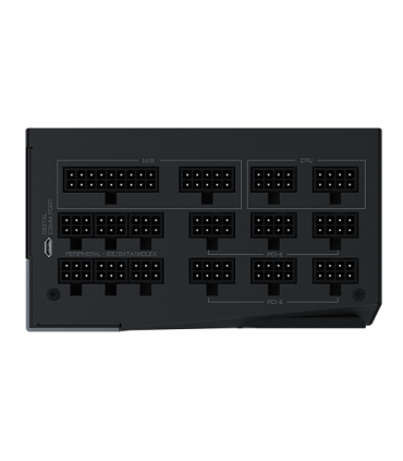 Gigabyte AORUS P1200W unidad de fuente de alimentación 1200 W 20+4 pin ATX ATX Negro