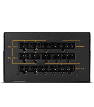 NOX HUMMER X 850W PLUS GOLD unidad de fuente de alimentación 24-pin ATX Negro