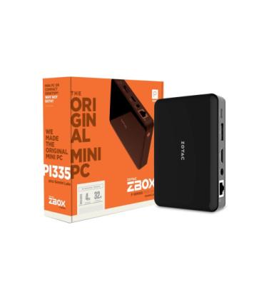 Zotac ZBOX PI335 LPDDR4-SDRAM N4100 SFF Intel® Celeron® 4 GB 32 GB Windows 10 Pro Mini PC Negro