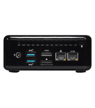 Asrock NUC BOX-1165G7 0,6 l tamaño PC Negro i7-1165G7 4,7 GHz