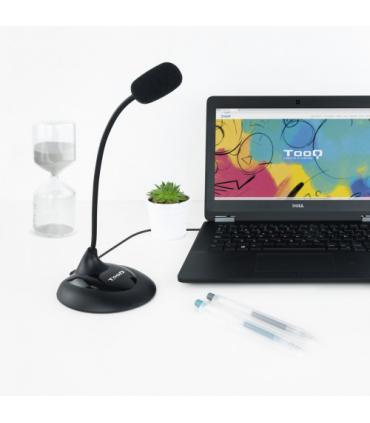 TooQ TQMM-213 micrófono Negro Micrófono para ordenador portátil