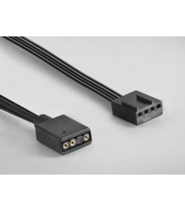 MARS GAMING MCPU220 CPU COOLER, ARGB 12CM PWM FAN, 4X HEATPIPE, 140W, BLACK