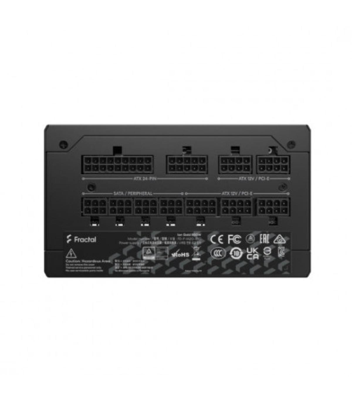 Fractal Design Ion Gold 850W unidad de fuente de alimentación 24-pin ATX Negro