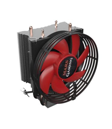 MARS GAMING MCPU117 120W CPU COOLER INTEL LGA775/1150/1155/1156 AMD FM1/AM2/AM2+/AM3/AM3+/AM4/FM2/FM2+- 9cm ULTRASILENT PWM FAN.