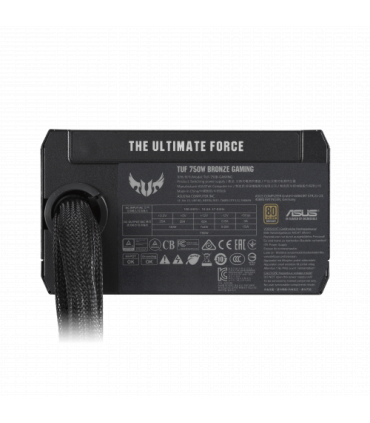 ASUS TUF-GAMING-750B unidad de fuente de alimentación 750 W 20+4 pin ATX ATX Negro