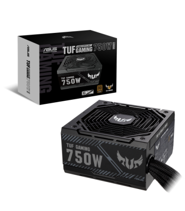 ASUS TUF-GAMING-750B unidad de fuente de alimentación 750 W 20+4 pin ATX ATX Negro