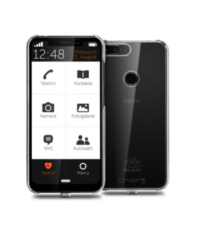 Gigaset GS195LS smartphones 15,7 cm (6.18") SIM doble Android 9.0 4G USB Tipo C 2 GB 32 GB 4000 mAh Negro