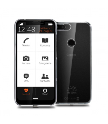 Gigaset GS195LS smartphones 15,7 cm (6.18") SIM doble Android 9.0 4G USB Tipo C 2 GB 32 GB 4000 mAh Negro