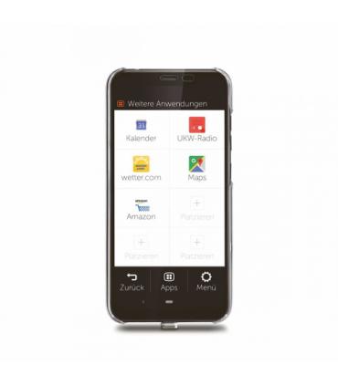 Gigaset GS195LS smartphones 15,7 cm (6.18") SIM doble Android 9.0 4G USB Tipo C 2 GB 32 GB 4000 mAh Negro