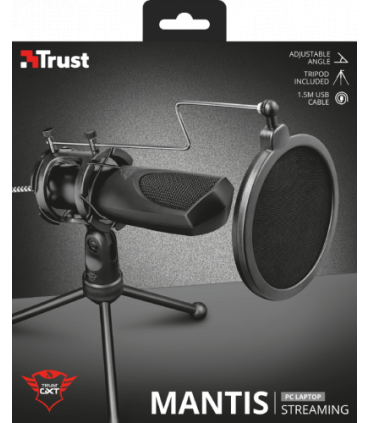 TRUST MICROFONO STREAMING MANTIS GXT 232