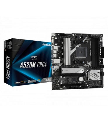 Asrock A520M Pro4 Zócalo AM4 micro ATX