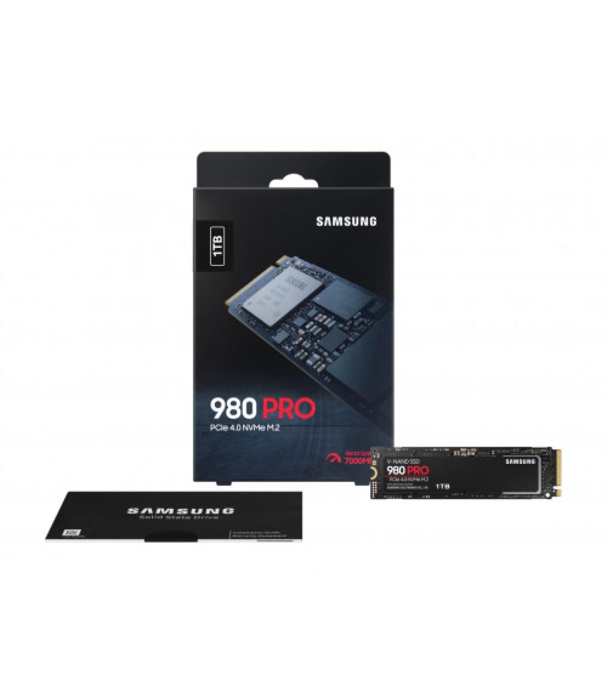 Samsung 980 PRO M.2 1000 GB PCI Express 4.0 V-NAND MLC NVMe