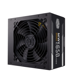 FUENTE ALIMENTACION COOLER MASTER MWE BRONZE V2 650W 230V 80+ BRONZE MPE-6501-ACABW-BEU