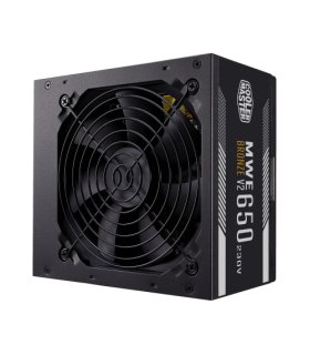 FUENTE ALIMENTACION COOLER MASTER MWE BRONZE V2 650W 230V 80+ BRONZE MPE-6501-ACABW-BEU