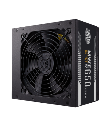 FUENTE ALIMENTACION COOLER MASTER MWE BRONZE V2 650W 230V 80+ BRONZE MPE-6501-ACABW-BEU