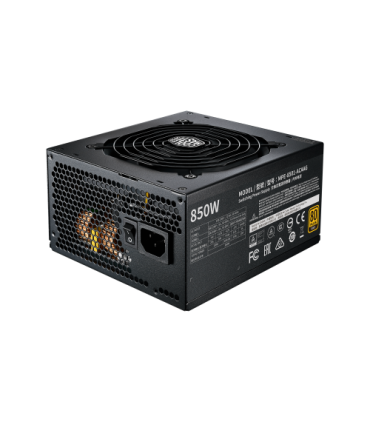 Cooler Master MPE-8501-AFAAG-EU unidad de fuente de alimentación 850 W 24-pin ATX ATX Negro