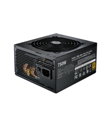Cooler Master MWE Gold 750 - V2 unidad de fuente de alimentación 750 W 24-pin ATX ATX Negro