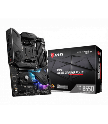 MSI MPG B550 Gaming Plus AMD B550 Zócalo AM4 ATX