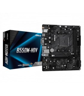 Asrock B550M-HDV AMD B550 Zócalo AM4 micro ATX