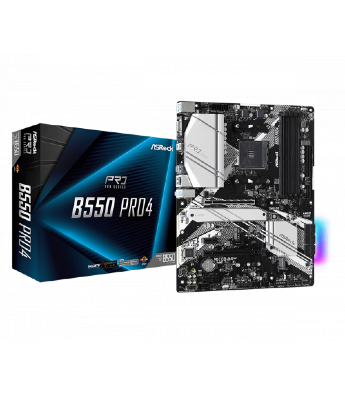 Asrock B550 Pro4 Zócalo AM4 ATX AMD B550