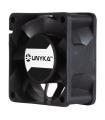 Unykach Server Ventilador 60mm de Doble Bola - Velocidad Max. 3000rpm - Conector de 4 Pines con Control de Temperatura - Color N