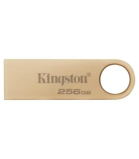 Kingston DataTraveler SE9 G3 Memoria USB-A 3.2 Gen 1 256GB - 220 MB/s en Lectura - Diseño Metalico - Color Oro (Pendrive