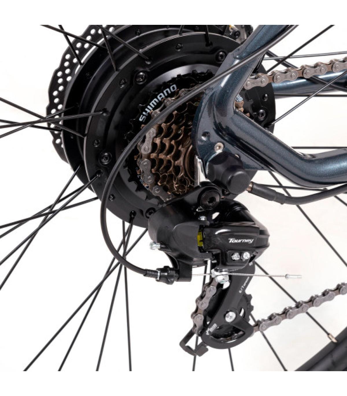 Youin You-Ride Everest Negro, Blanco Aluminio L 73,7 cm (29"