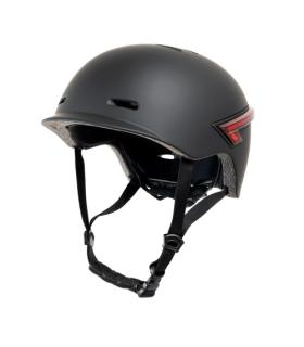 YOUIN CASCO CON LED TRASTERO Y MANDO BLUETOOTH – L NEGRO