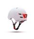 YOUIN CASCO CON LED FRONTAL Y TRASERO BLANCO (TALLA M