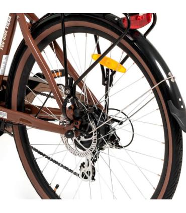 YOUIN YOU-RIDE VIENA - PASEO - RUEDA 28” - BATERIA INTEGRADA Y EXTRAIBLE - CREMA