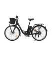 YOUIN YOURIDE Paris - PASEO - RUEDA 26” - BAT. INTEGRADA Y EXTRAIBLE - NEGRA