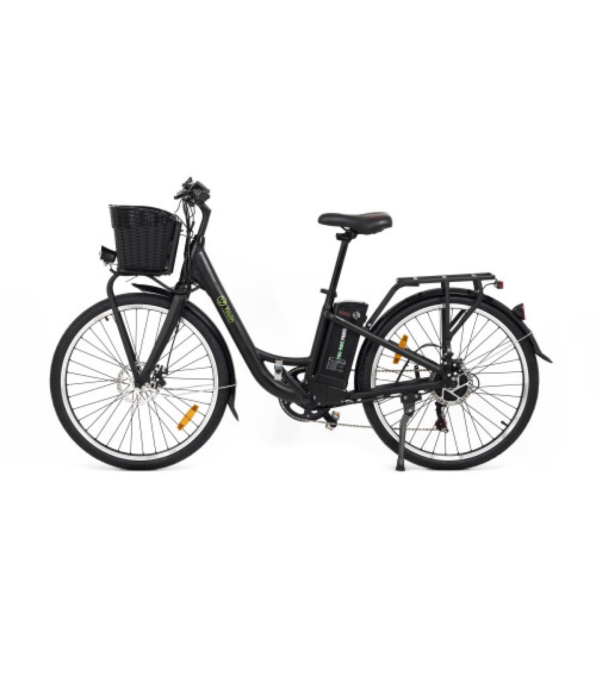 YOUIN YOURIDE Paris - PASEO - RUEDA 26” - BAT. INTEGRADA Y EXTRAIBLE - NEGRA