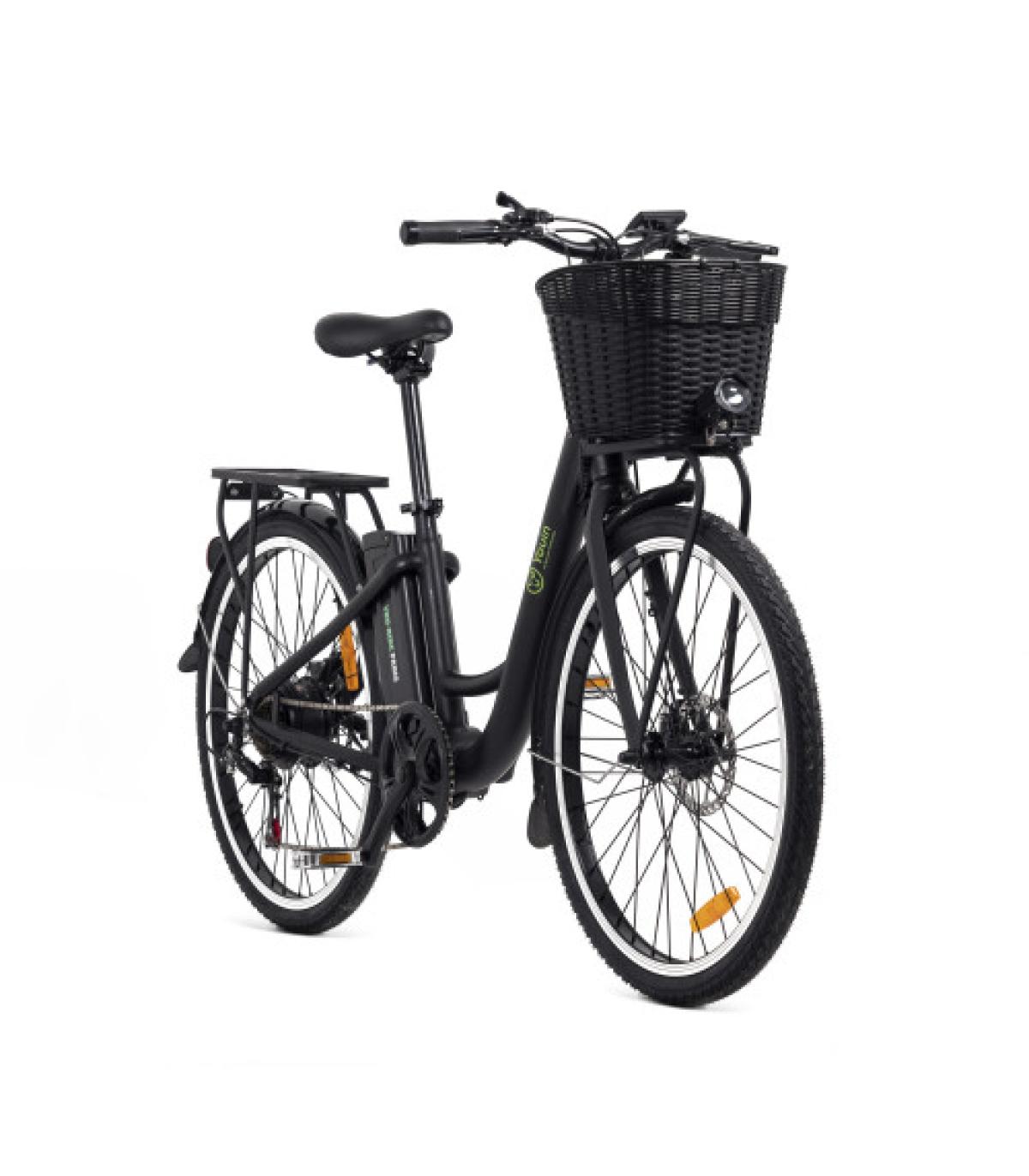 YOUIN YOURIDE Paris - PASEO - RUEDA 26” - BAT. INTEGRADA Y EXTRAIBLE - NEGRA