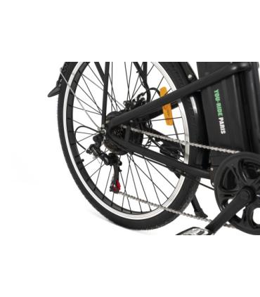 YOUIN YOURIDE Paris - PASEO - RUEDA 26” - BAT. INTEGRADA Y EXTRAIBLE - NEGRA