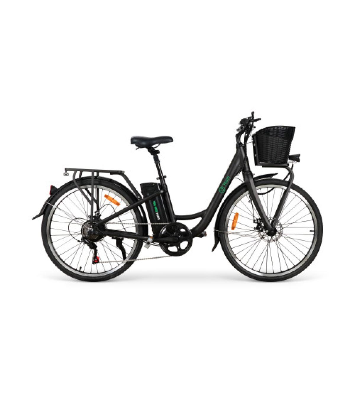 YOUIN YOURIDE Paris - PASEO - RUEDA 26” - BAT. INTEGRADA Y EXTRAIBLE - NEGRA