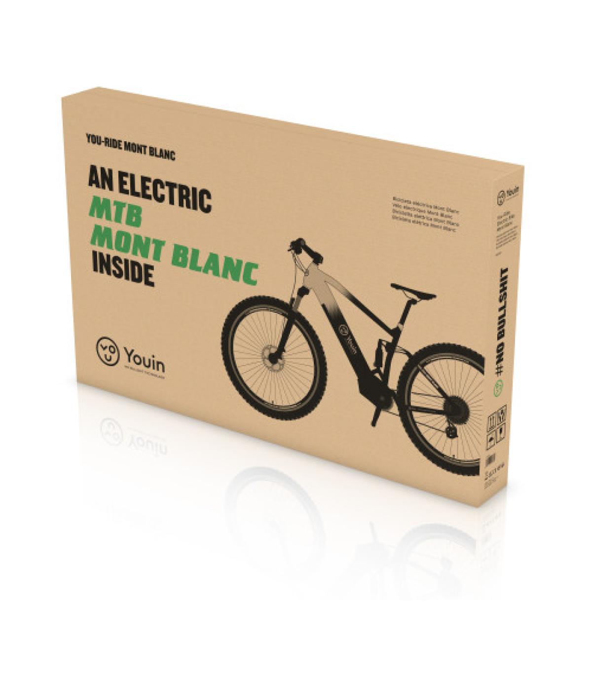 YOUIN YOU-RIDE MONTBLANC 29" MTB - MOTOR CENTRAL BAFANG- 20AH/36V SAMSUNG - CAMBIO 9V - FRENOS HIDR. - DOBLE SUSPENSION - TALLA.