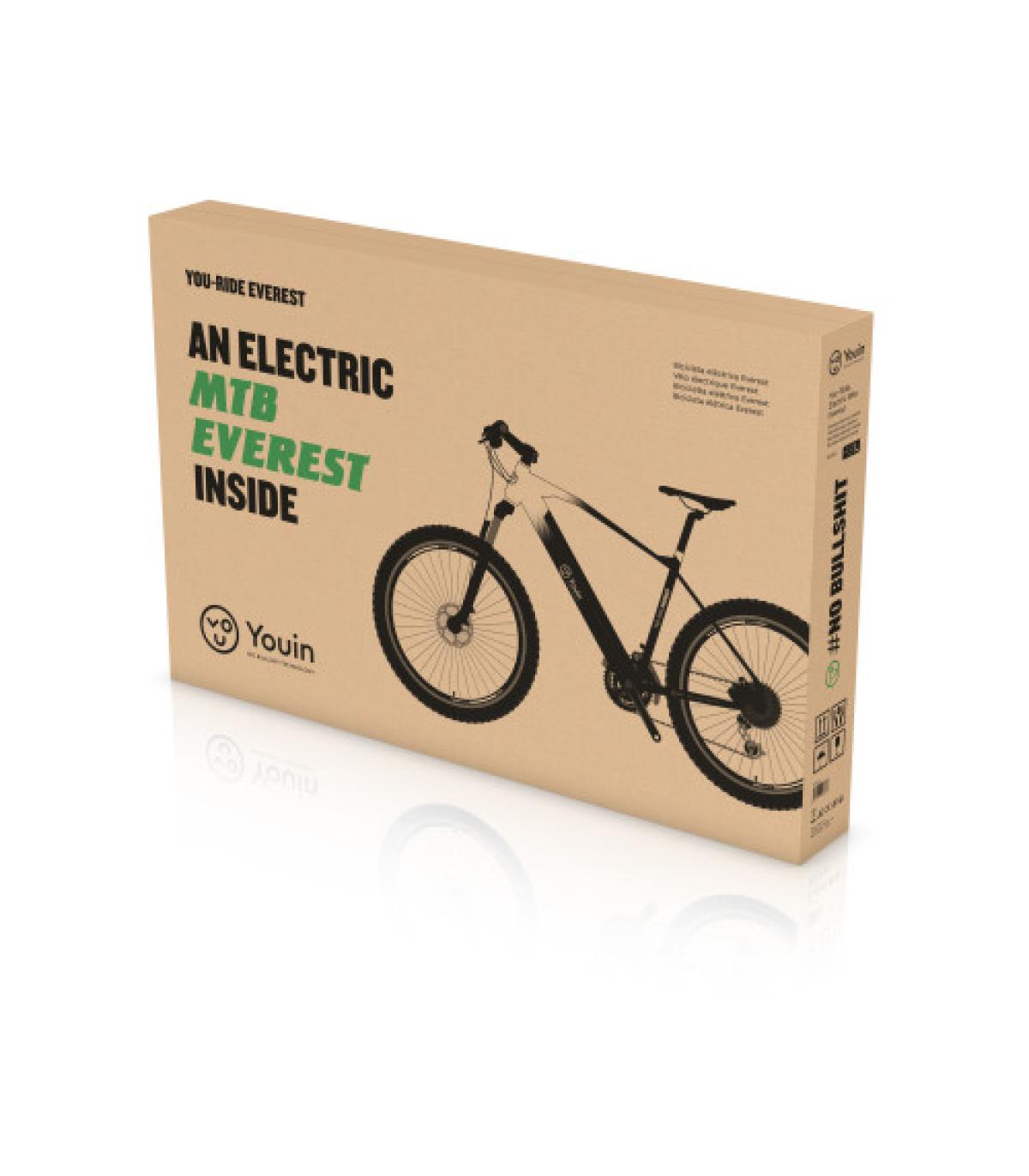 YOUIN YOU-RIDE EVEREST 29'' MTB - 14AH/36V LG - CAMBIO 21V - TALLA L