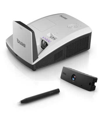 Benq MW855UST+ videoproyector Proyector para escritorio 3500 lúmenes ANSI DLP WXGA (1280x800) 3D Negro, Blanco