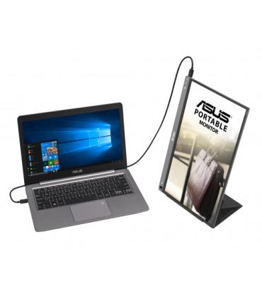 ASUS ZenScreen MB16ACE 39,6 cm (15.6") 1920 x 1080 Pixeles Full HD LED Gris