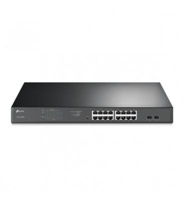 TP-LINK TL-SG1218MPE Gestionado Gigabit Ethernet (10/100/1000) Energía sobre Ethernet (PoE) Negro